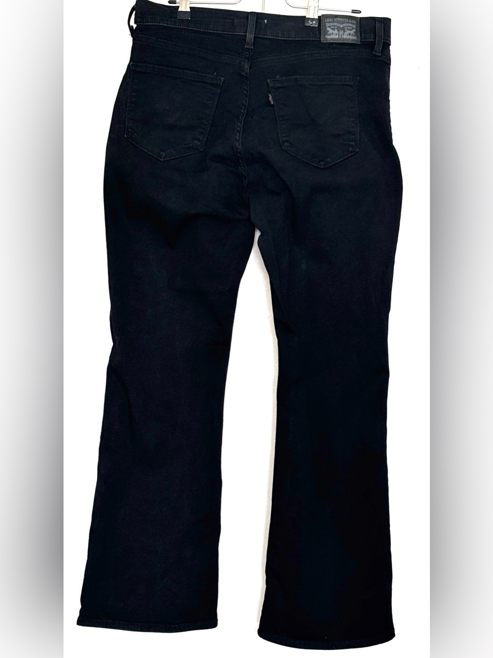 Levi’s Classic Bootcut Jeans Black Size 12 Short W31 L30 - Picture 2 of 6